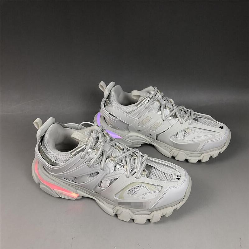 PK God Balencia Track Trainer LED Grey retail version ready to ship